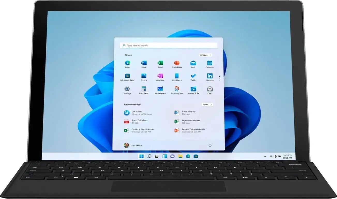 Microsoft Surface Pro 7+ with Surface Pro Type Cover - Image 2