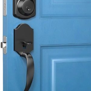 Revolo RE001 Electronic Keypad Deadbolt | Keyless Entry Door Lock | Keyed Entry | Auto Smart Lock with Handle