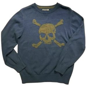 Member's Mark Boys Sweater Camouflage Skull 14/16