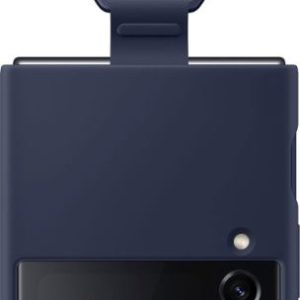 Samsung Silicone Phone Cover with Ring for Galaxy Z Flip4