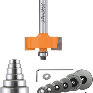 CMT 835.001.11 Rabbeting Set 1/4" Shank