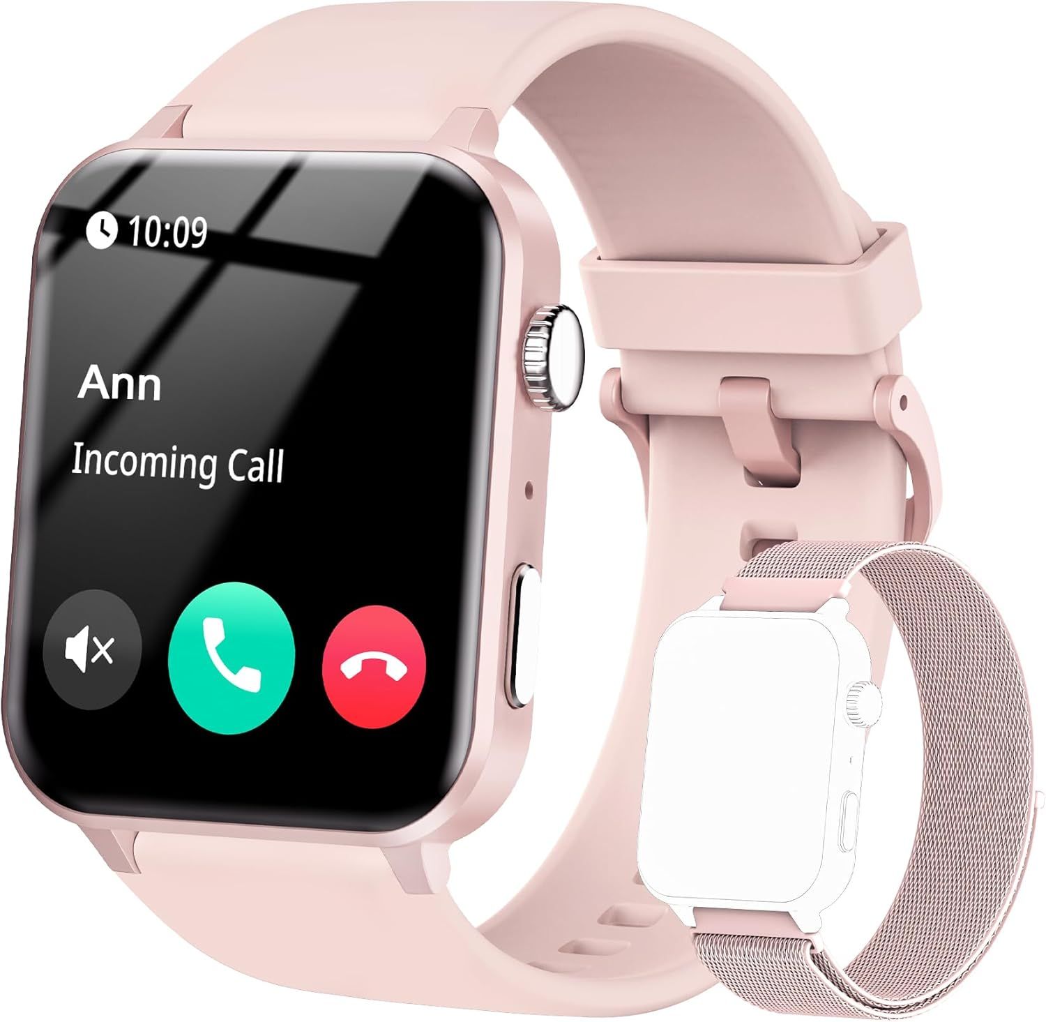 IOWODO R30 Pro Smart Watch 1.85'' HD Screen with Make and Answer Calls - Image 2