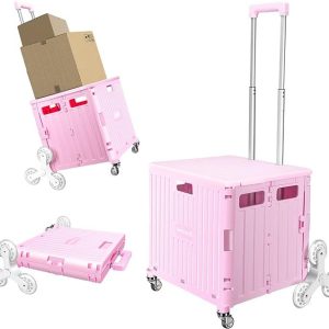 Honshine Foldable Cart with Stair Climbing Wheels