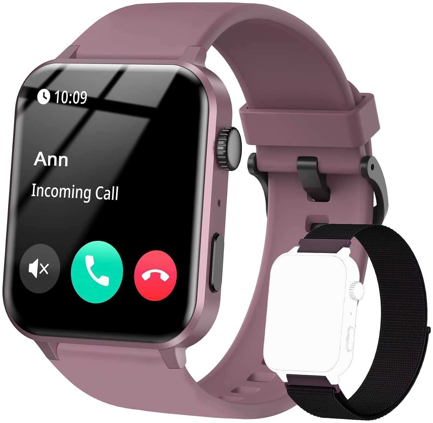 IOWODO R30 Pro Smart Watch 1.85'' HD Screen with Make and Answer Calls - Image 8
