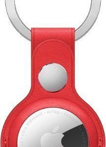 Apple Leather Key Ring Case For AirTag