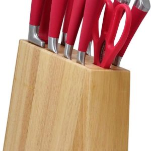 Cuisinart C77SS-11PRDGR 11-Piece Arista Collection Cutlery Stainless Steel Knife Block Set