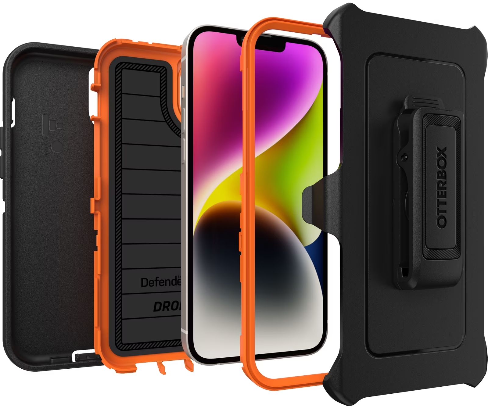 Otterbox Defender Series Pro Phone Case + Holster for iPhone 14 Plus - Image 15