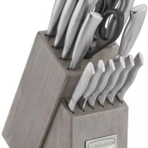 Cuisinart C77SS-15PT Classic Stainless Steel Knife Block Set 15-Piece