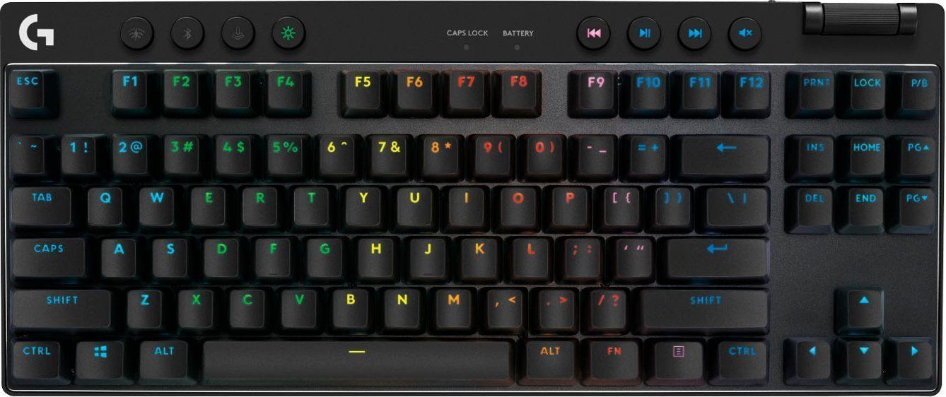 Logitech G PRO X TKL Lightspeed Wireless RGB Gaming Keyboard - Image 15