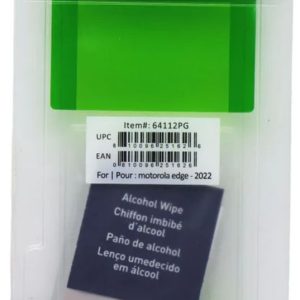 PureGear Tempered Glass Screen Protector for Motorola Edge 2022 (Bulk Packaging)