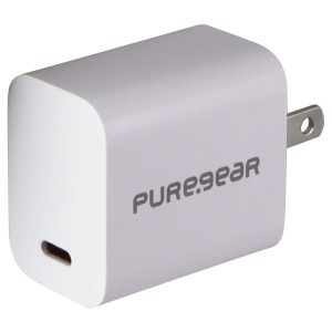 PureGear LightSpeed (20-Watt) USB-C Wall Charger Travel Adapter