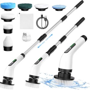 IBELOR A10 Electric Spin Scrubber 2 Adjustable Speeds Cordless