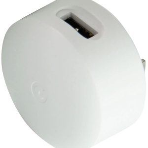 Google Hub 5V/1.4A 7W Single USB Rounded Wall Adapter/Charger (A0018)