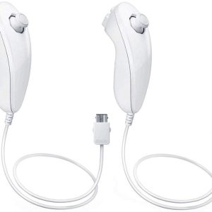 Nintendo Wii Nunchuck Wired Controller (2Pack)