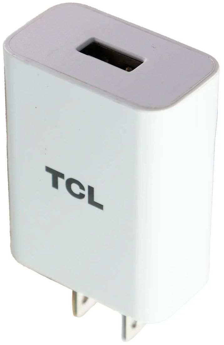 TCL 5V/3A Adaptive Output Single USB Port Travel Charger Wall Adapter