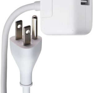 Apple 12W USB Wall Charger with (6-ft) 3-Prong Power Cord