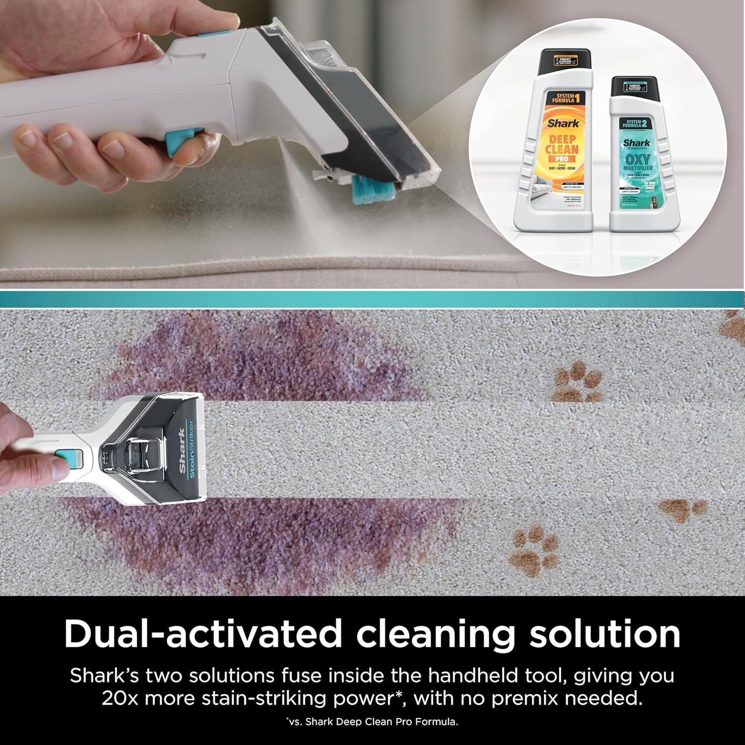 Shark Stainstriker Portable Carpet And Upholstery Cleaner PX201 - Image 2