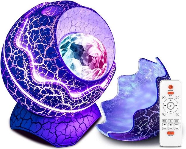 Rossetta HJ-XKD08 Star Galaxy Projector with Bluetooth Speaker - Image 4