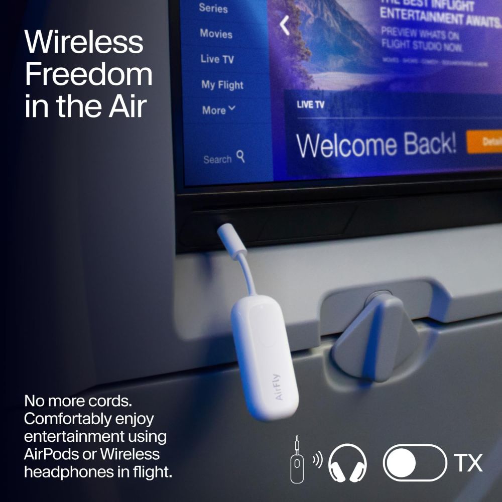 Twelve South AirFly Pro Portable Bluetooth Audio Receiver - Image 12