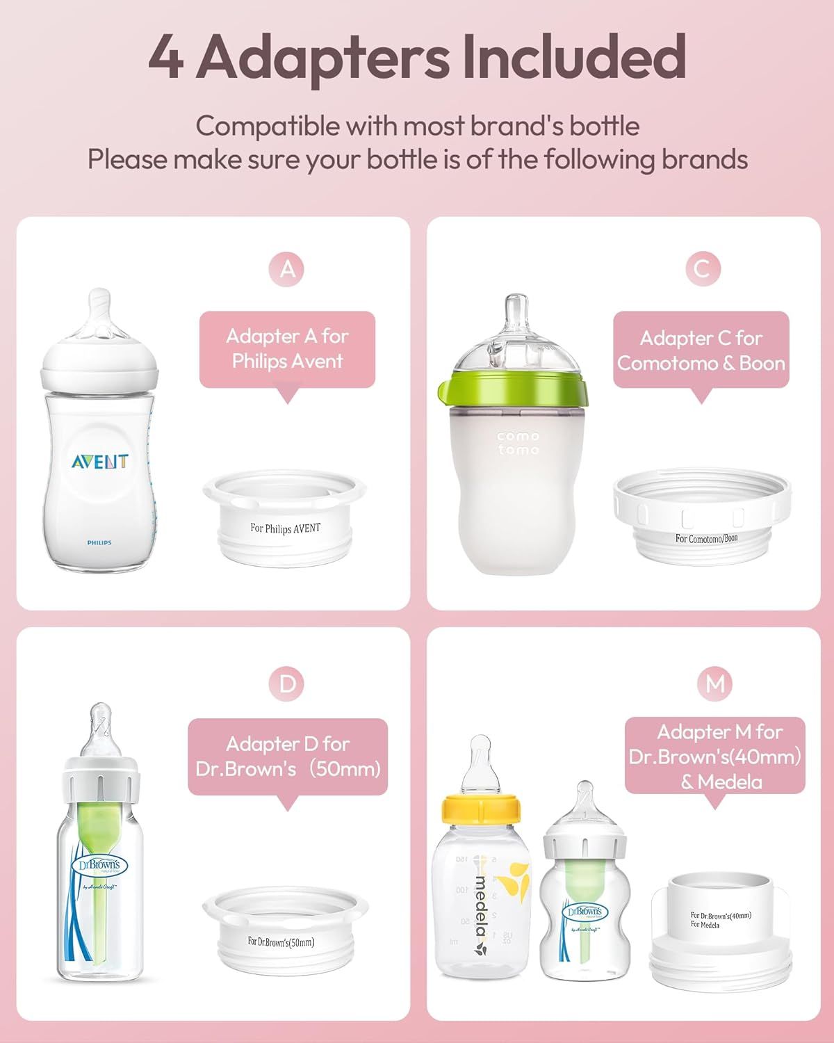 W-Maxa Portable Bottle Warmer Travel Bottle SM-2301 - Image 4