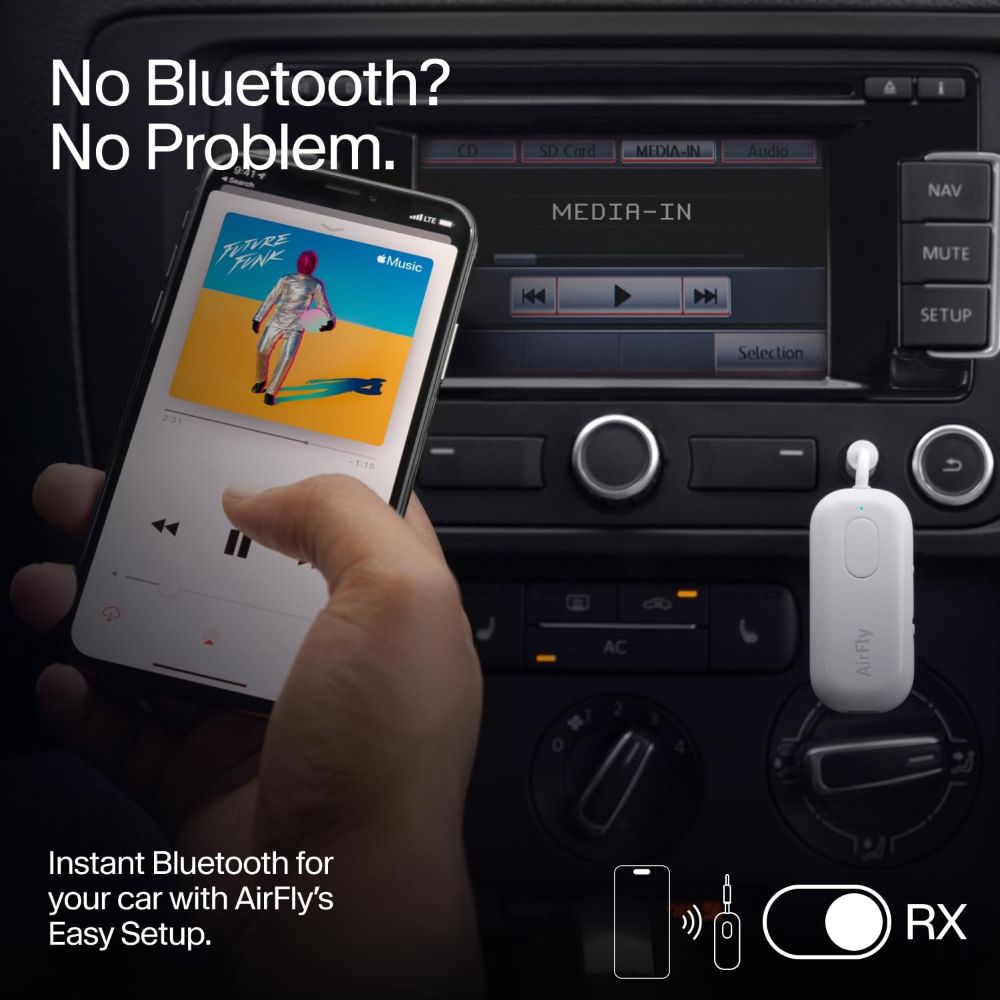 Twelve South AirFly Pro Portable Bluetooth Audio Receiver - Image 13