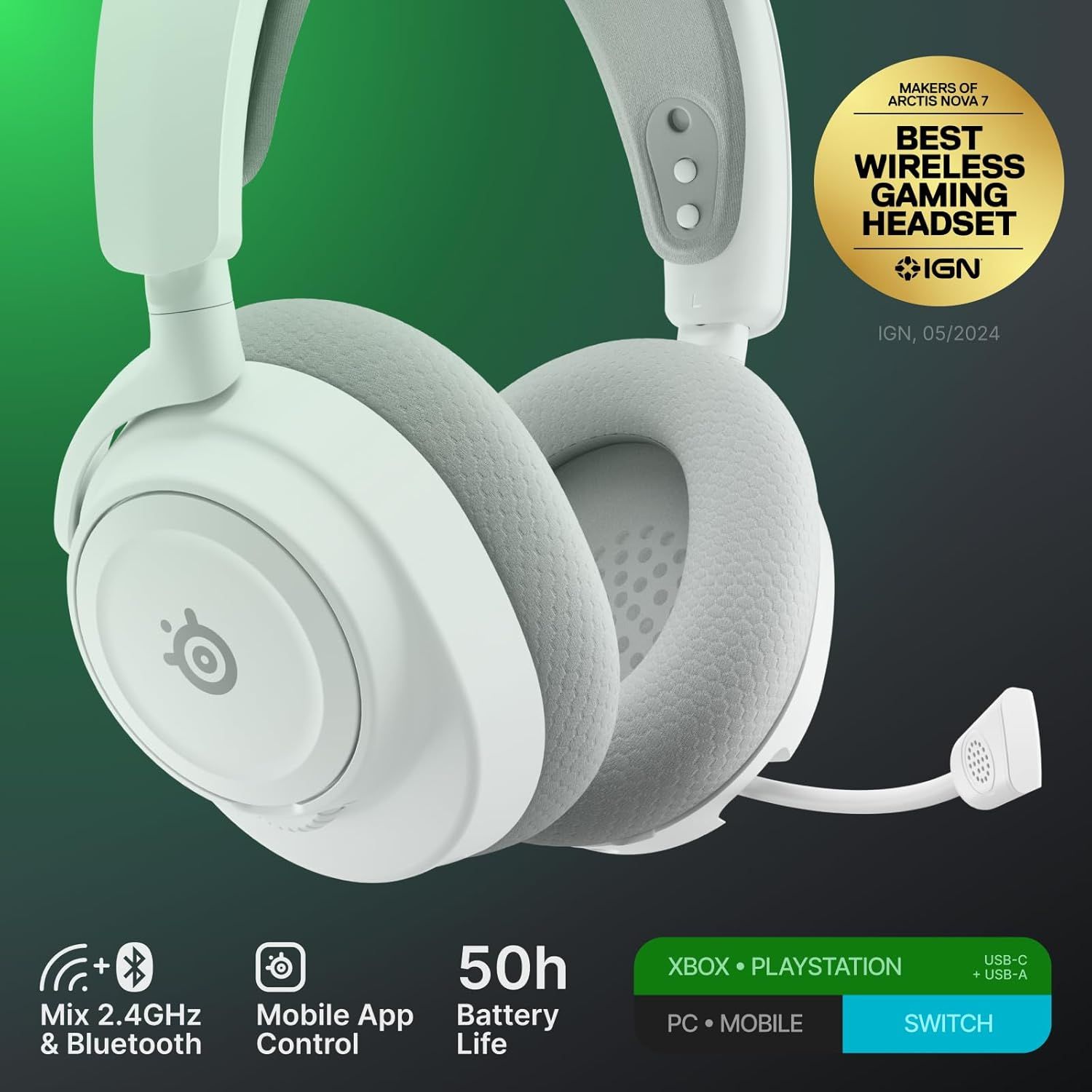 SteelSeries Arctis Nova 7X Gen 2 Wireless Gaming Headset - Image 35
