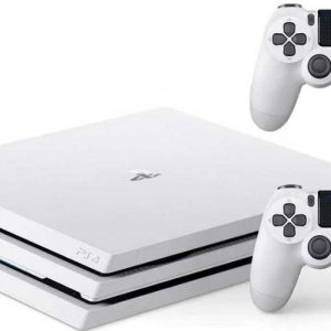 Sony PlayStation 4 Pro Console with 2 Controllers (Bundle)