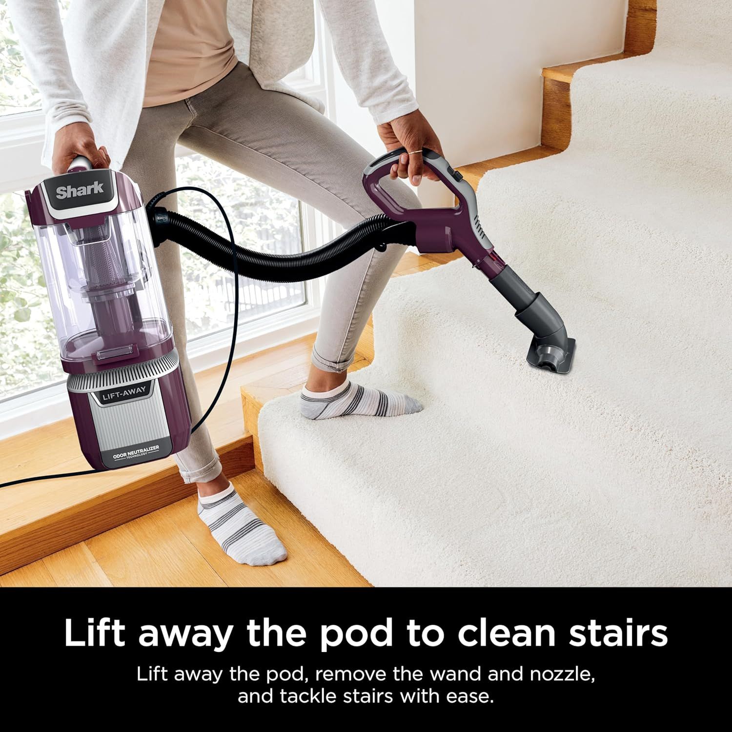 Shark LA701 Rotator Pet Lift-Away ADV Upright Vacuum Cleaner - Image 12