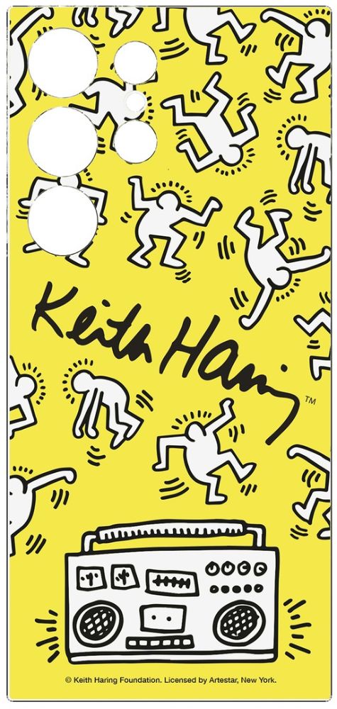 Samsung Keith Haring Flipsuit Card Phone Case for Samsung Galaxy S24 Ultra - Image 7